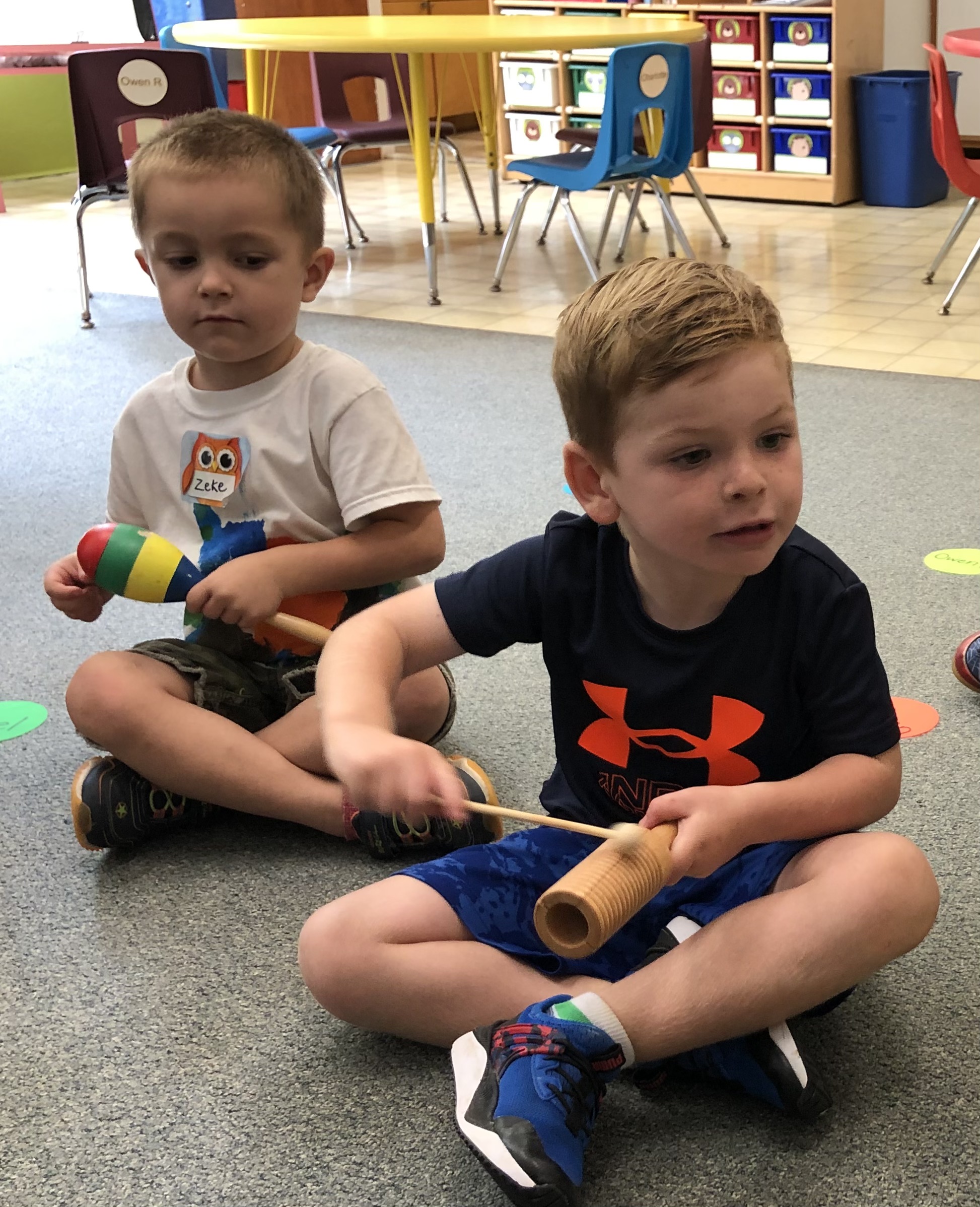 Children Playing Instruments