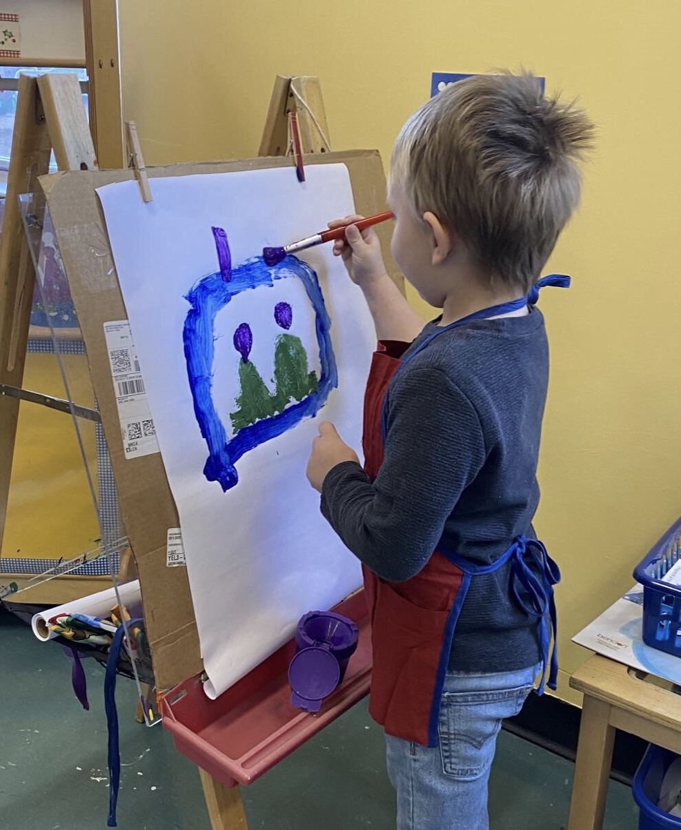 Child Painting